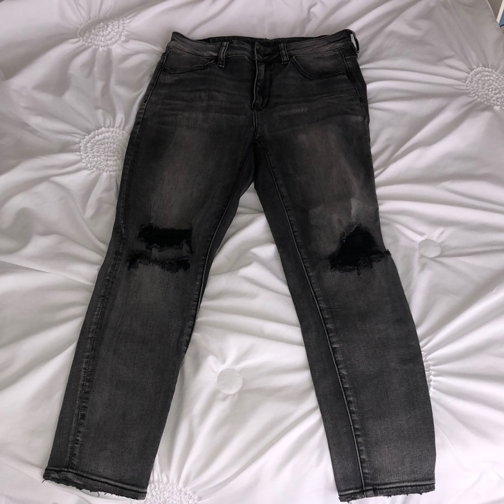 American Eagle Gray Jeans